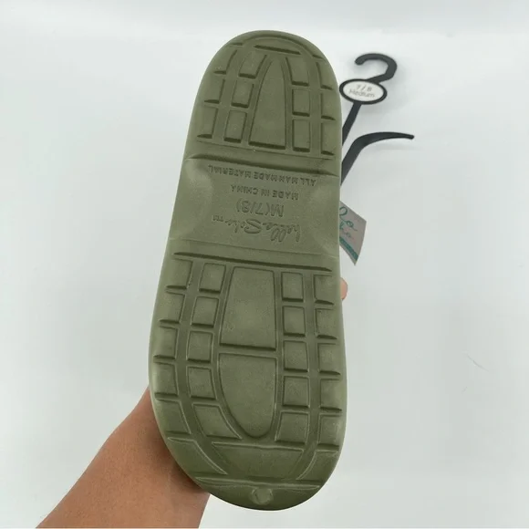 Hello Soho Women’s Olive Green Faux Fur Cozy Lined EVA Slip On Clogs Medium 7/8 - Picture 10 of 13